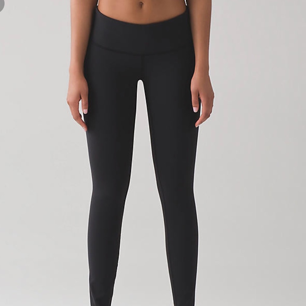lulu lemon black leggings